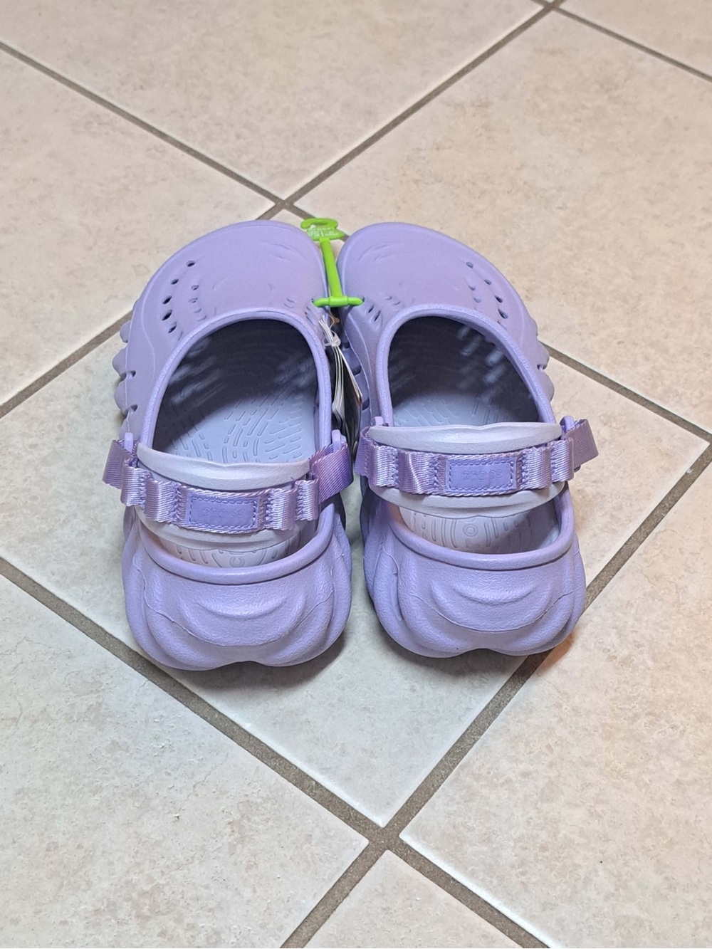 Crocs Echo Clog "Mystic Purple" Unisex Croc - Women's size 7 / Men's 5 - Picture 4 of 8
